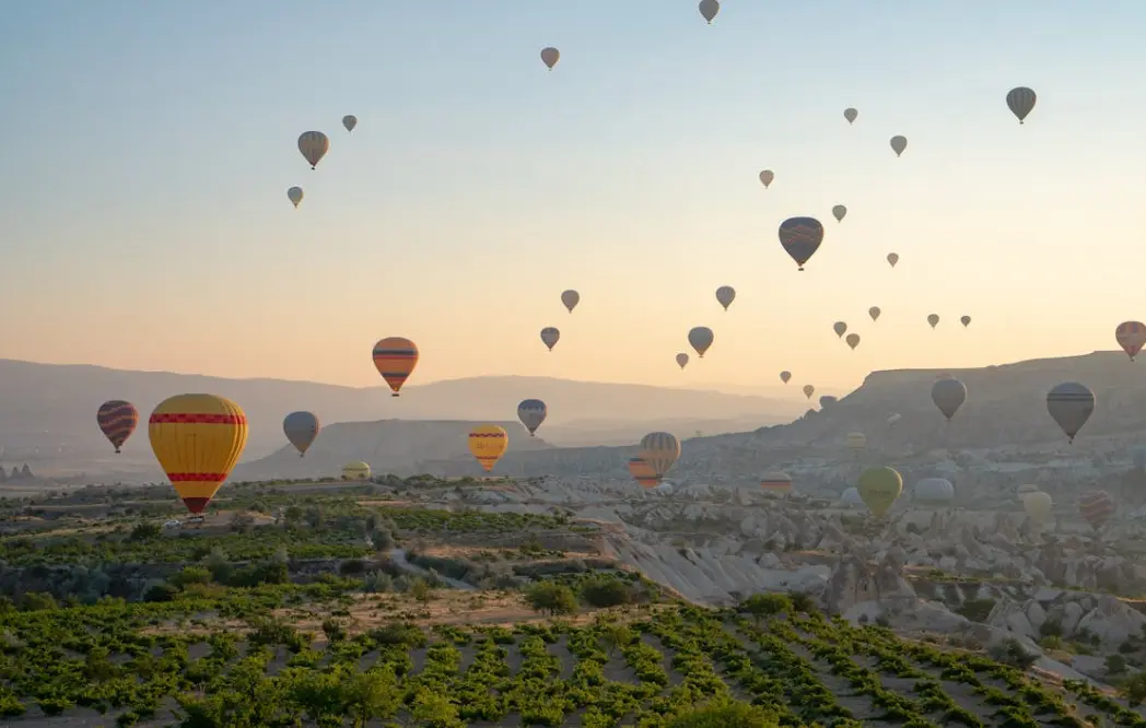 Scenic Hot Air Balloons in Cappadocia
